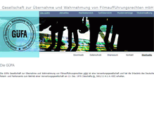 Tablet Screenshot of guefa.de